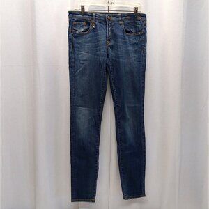 R13 Skinny Jeans Size 30 Mid-Rise Made In Italy Blue Denim Style: R13W0002 EUC